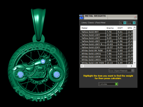 Cyxoro Bycke 自行车挂件 3D 打印模型