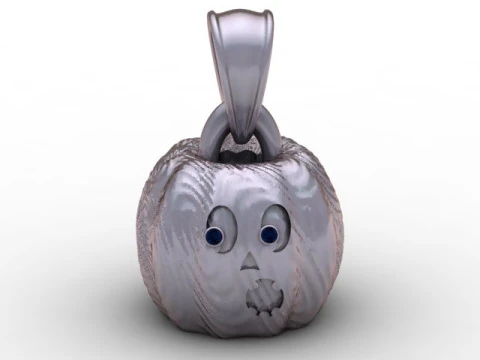 Pumpkin Surprise Pendant 3D Printable Model 3D Print Model