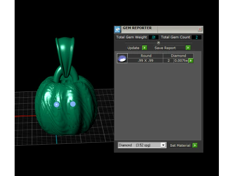 Pumpkin Surprise Pendant 3D Printable Model 3D Print Model