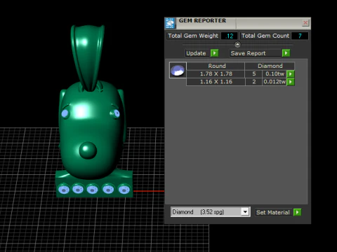 Dog Face Pendant 3D Printable Model 3D Print Model