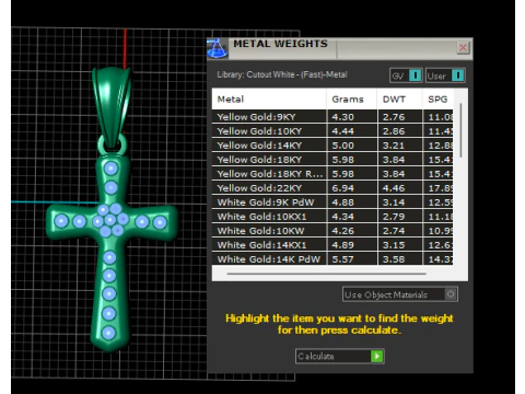 Cross Pendant 3D Printable Model 3D Print Model