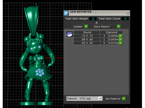 Mickey-Mouse-Puppenanhänger, 3D-druckbares Modell 3D Druckmodell