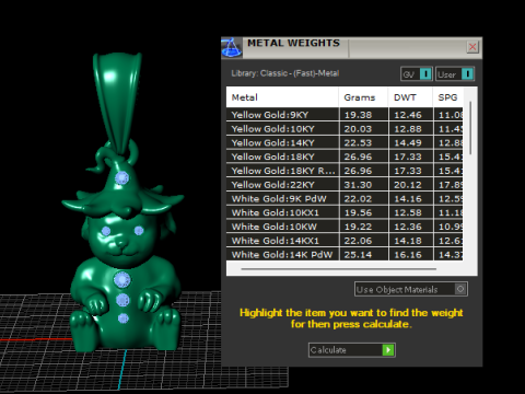 バニーペンダント 3D 印刷可能モデル 3Dプリントモデル