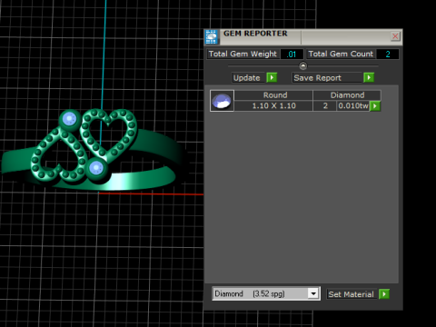Model Cetak 3D Cincin Emas Sederhana Model Cetak 3D