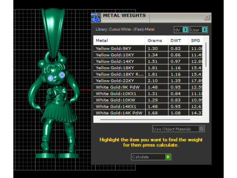 미키 마우스 인형 펜던트 3D 인쇄 가능한 모델 3D 프린트 모델
