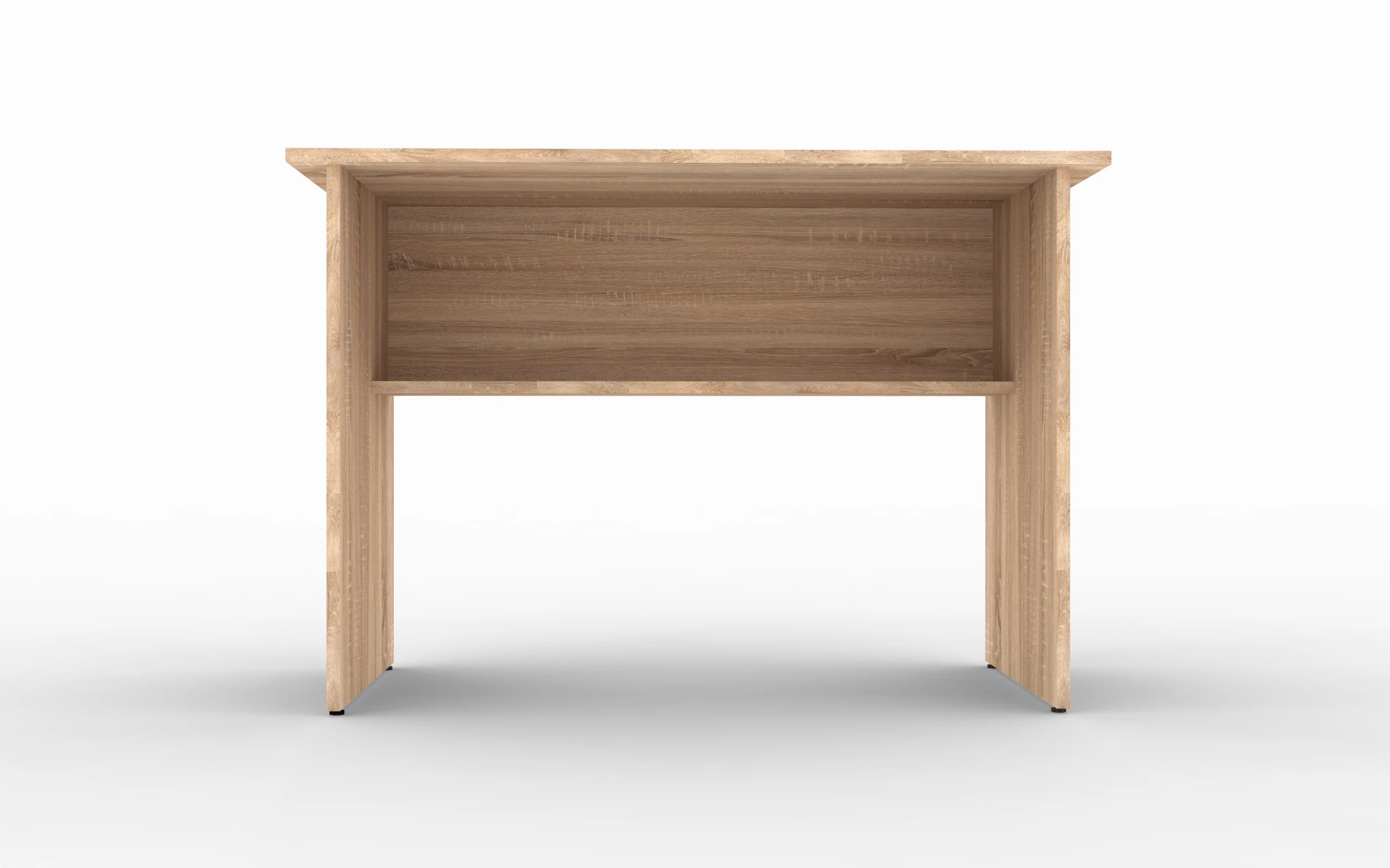 Simple Wooden Desk 3D Model .c4d .max .obj .3ds .fbx .stl .blend