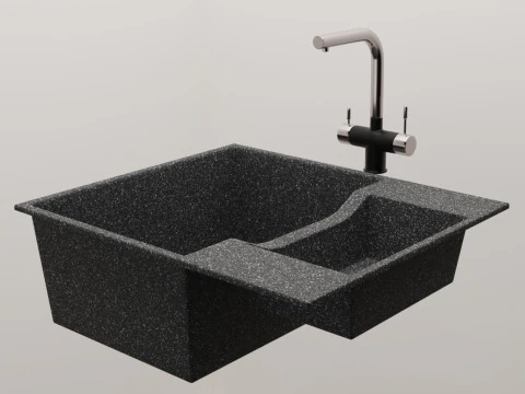 Kitchen sink 3D Model