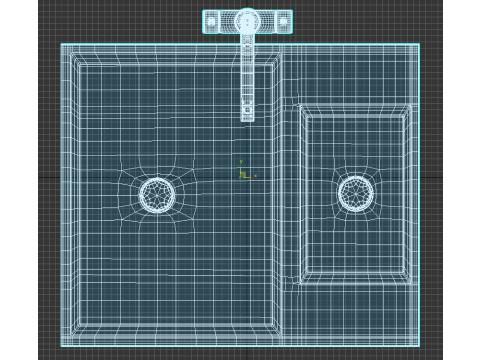 Kitchen sink 3D 모델
