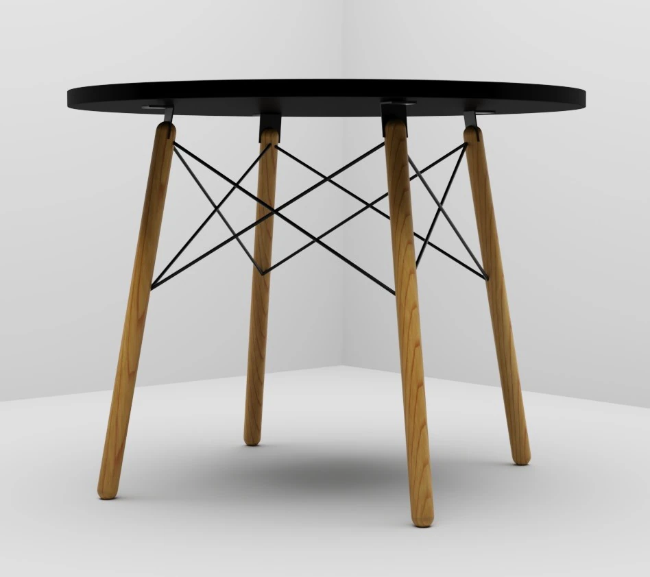 Round table 3D Model .c4d .max .obj .3ds .fbx .stl .blend 