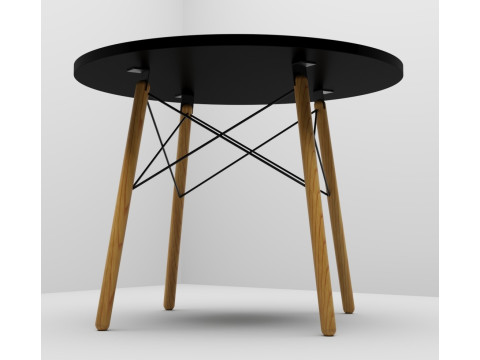 Round table 3D मॉडल