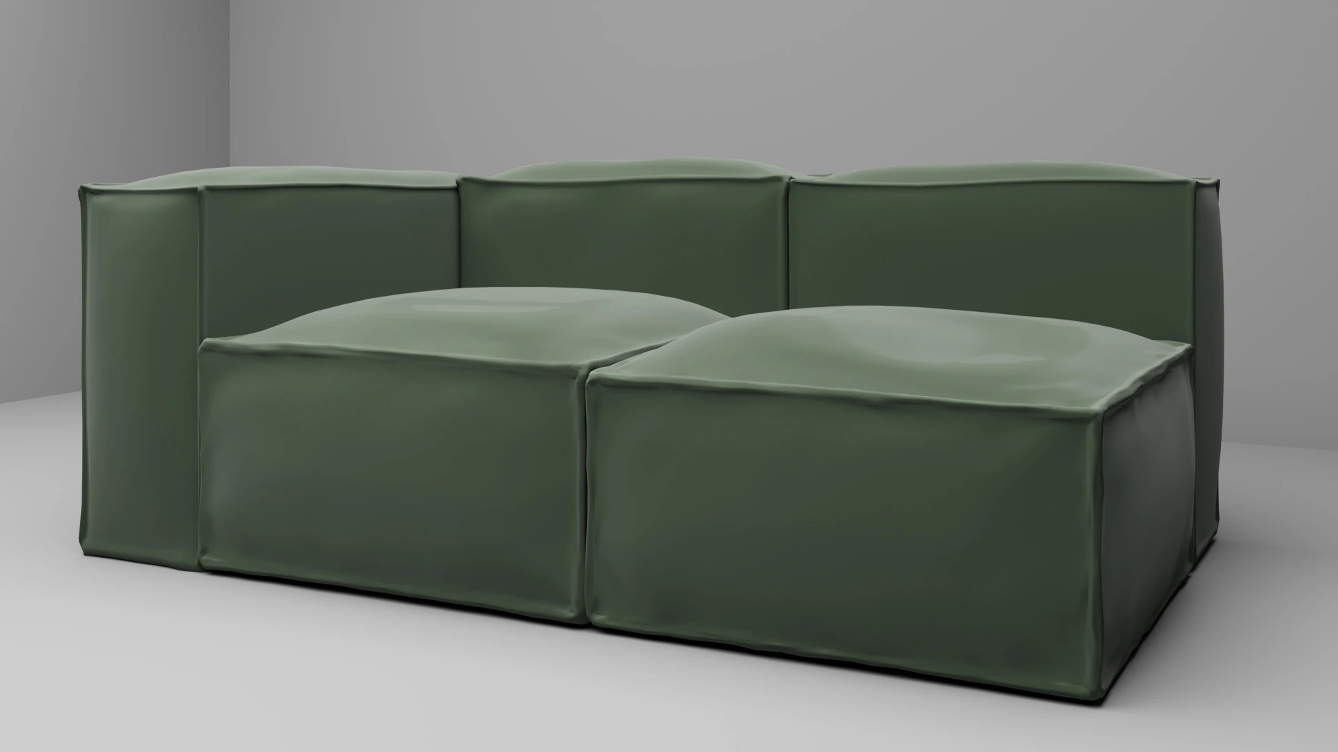 Modular couch 3D Model .c4d .max .obj .3ds .fbx .stl .blend 