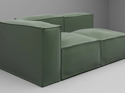 Modular couch 3D Model