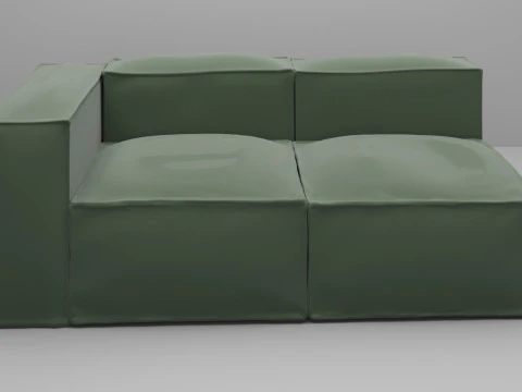Modular couch 3D Model