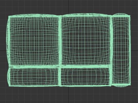 Modular couch 3D Model