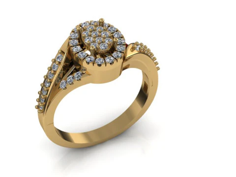 Diamond Ring 3D Model
