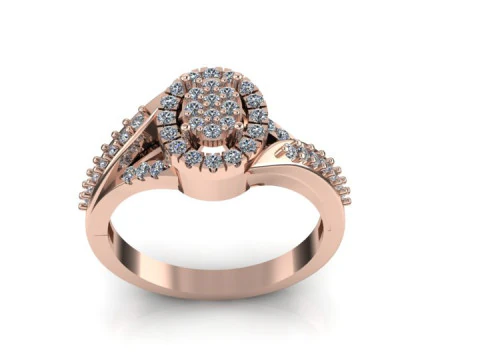 Diamond Ring 3D Model