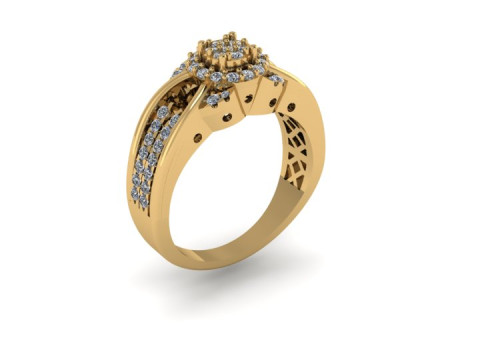 Diamond Ring 3D Model