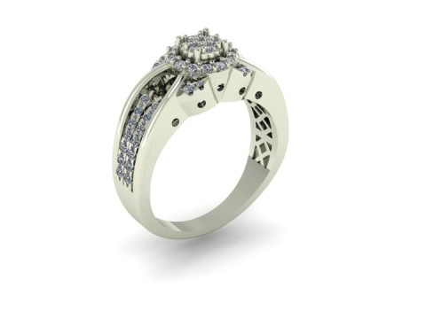 Diamond Ring 3D-Modell
