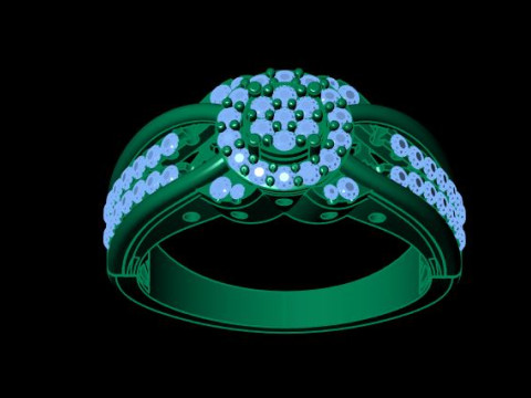 Diamond Ring 3D-Modell