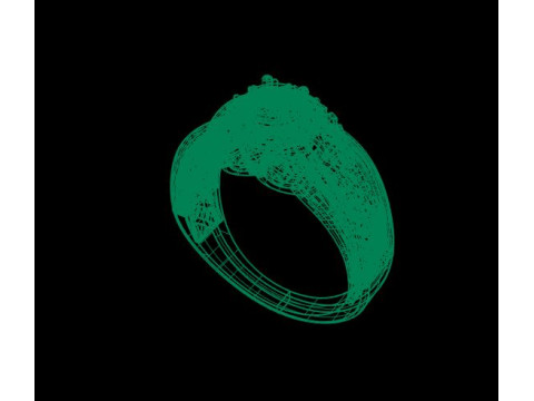 Diamond Ring 3D-Modell