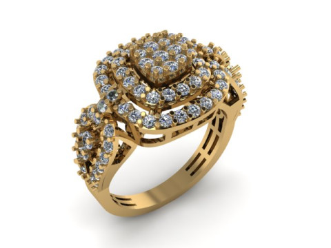 Diamond Ring 3D Model