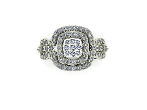 Diamond Ring 3D Model
