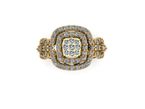 Diamond Ring 3D Model