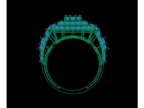 Diamond Ring 3D Model