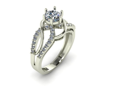 Diamond Ring Modèle 3D