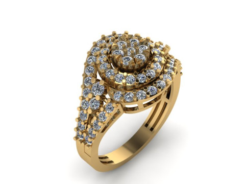Diamond Ring Modelo 3D