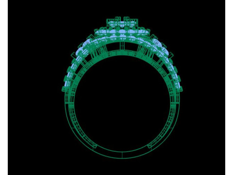 Diamond Ring Modelo 3D