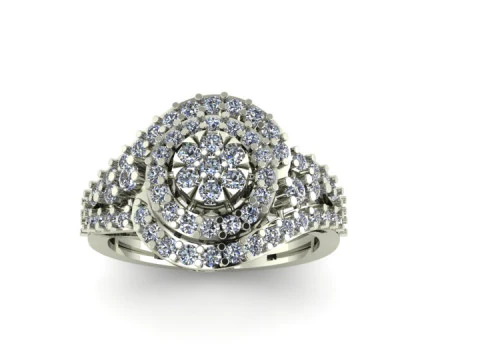 Diamond Ring 3D Model