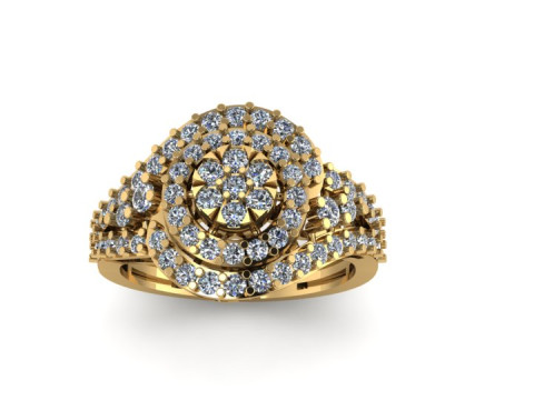 Diamond Ring Modelo 3D