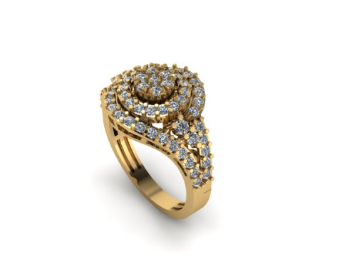 Diamond Ring Modelo 3D