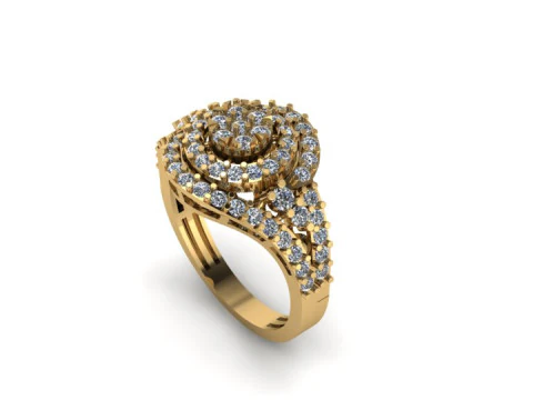 Diamond Ring 3D Model