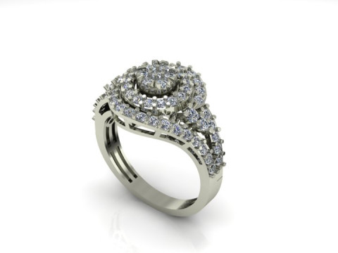 Diamond Ring Modelo 3D