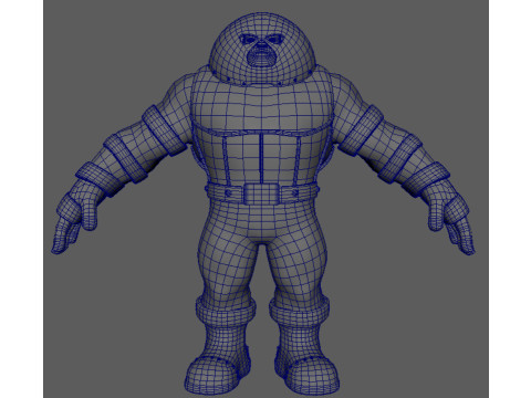 Juggernaut Model 3D