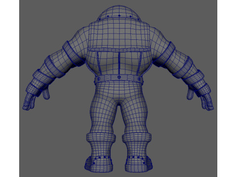 Juggernaut Model 3D