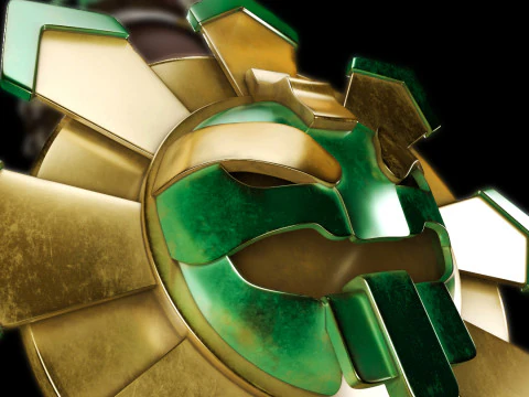 阿兹特克战士 3D 模型