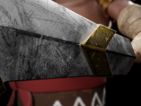Warrior Aztec Modello 3D