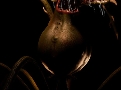Monster Plant 3D Model