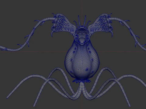 Monster Plant 3D Model