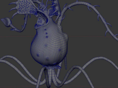 Monster Plant 3D Model