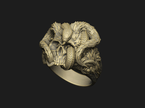 Demon devil Dracula monster beast horn thorn ghost death skull ghost devil Modelo de impresión 3D