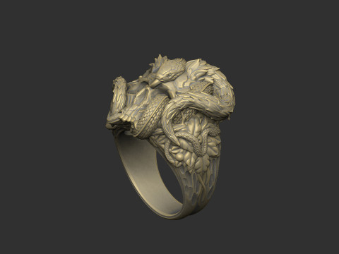 Demon devil Dracula monster beast horn thorn ghost death skull ghost devil Modelo de impresión 3D