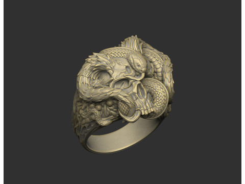 Demon devil Dracula monster beast horn thorn ghost death skull ghost devil Modelo de impresión 3D