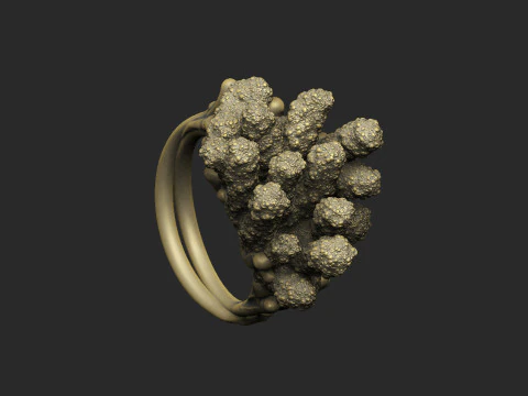 Corallo fantasia astratta acqua organica mare sottomarino oceano Modello di stampa 3D