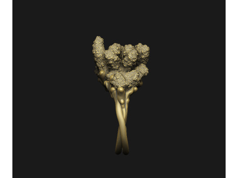 Coral abstract fantasy organic aqua underwater sea ocean 3D Print Model