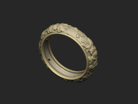 Sakura flower design Luxury Queen expensive royal relief 3D Print Model