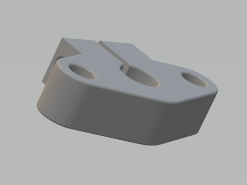 Linear Shaft Support Bracket 8 mm Modello di stampa 3D